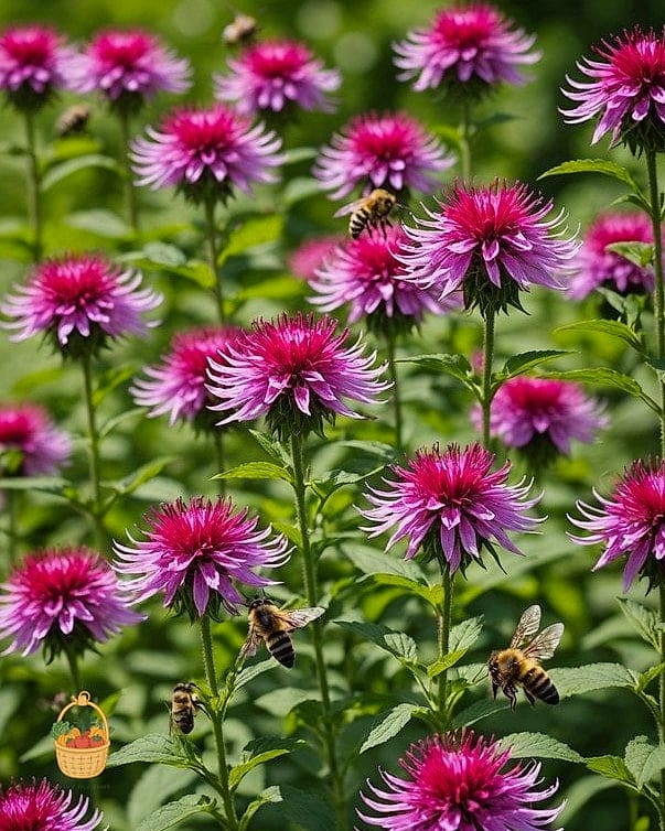 20 Full Sun Perennials That Will Transform Your Garden 16 Bee Balm (Monarda didyma)