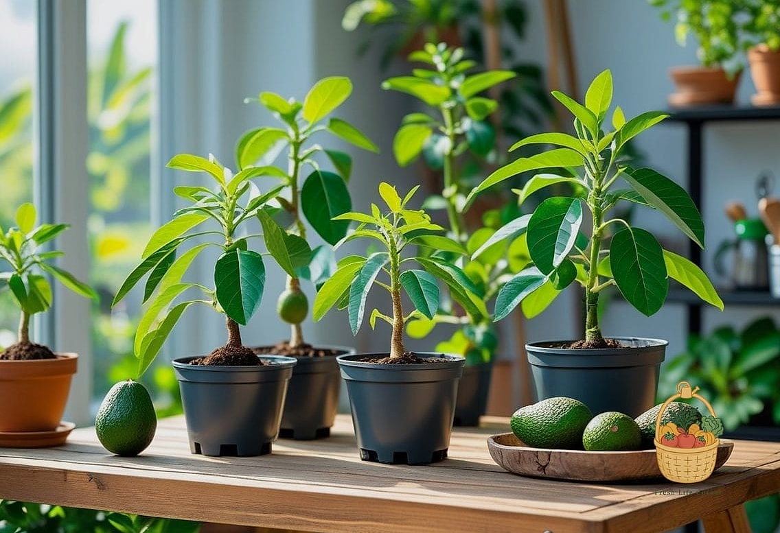 21 Avocado Tree Indoors That Are Going Viral on Pinterest 10 Mini Avocado Forest in a Shallow Tray