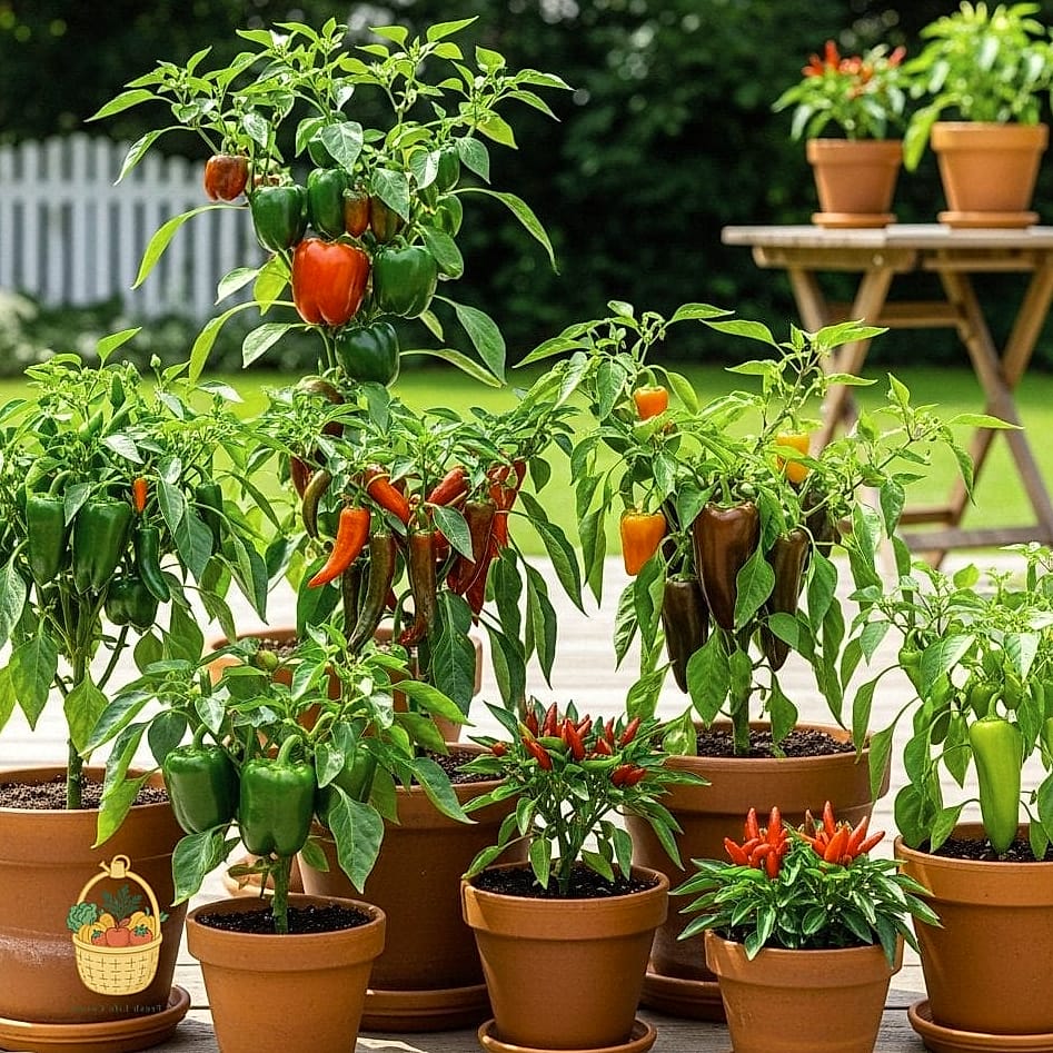 25 Vegetables You Can Grow in Pots — Perfect for Small Spaces 3 Peppers