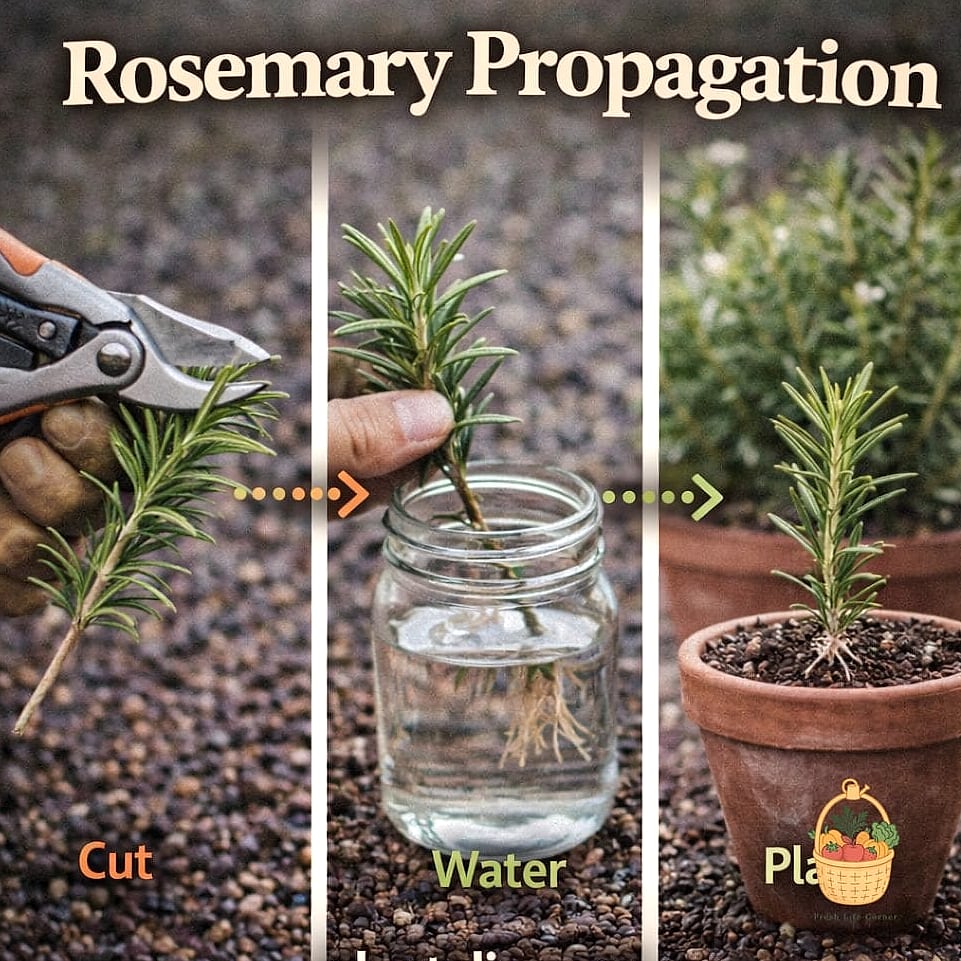 Propagating New Rosemary Plants