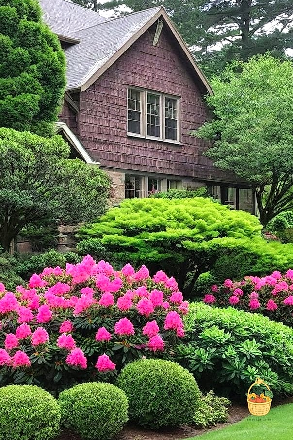 21 Bushes For The Front Of Your House That Are Going Viral on Pinterest 20 Rhododendron