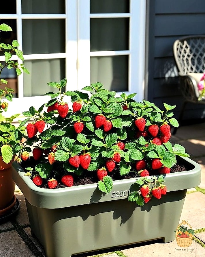 Self-Watering Strawberry Planter