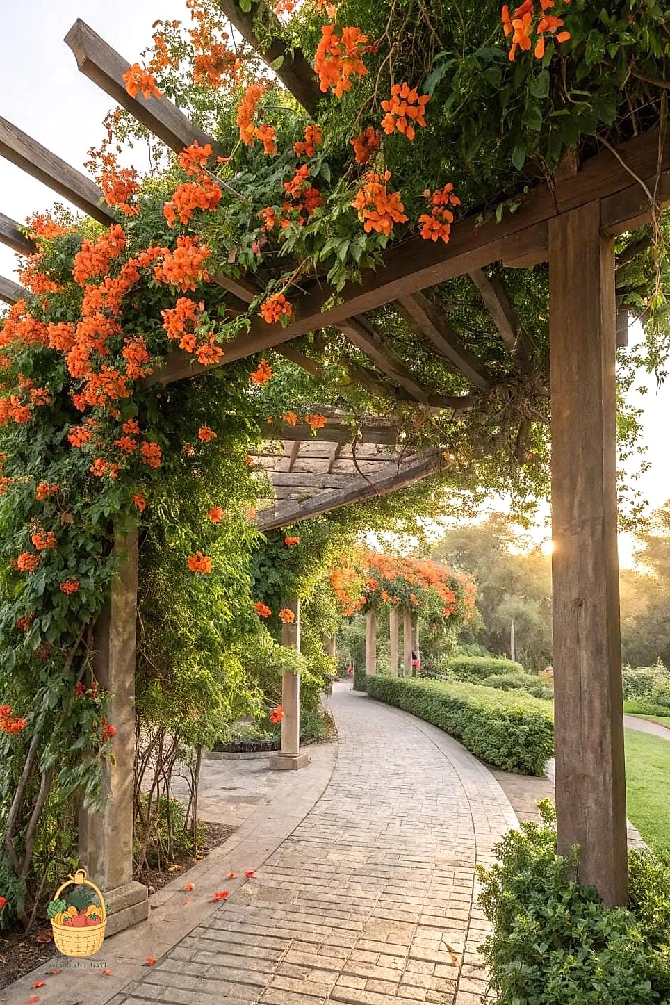 20 Climbing Plants For Pergola And Arbor That Will Transform Your Garden 4 Trumpet Vine